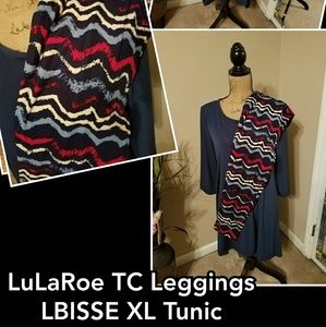 LuLaRoe TC Leggings.. LBISSE Tunic